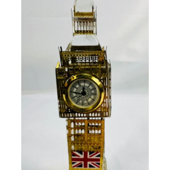 London Big Ben Crystal Metal Clock 3D - Picture 7 of 10